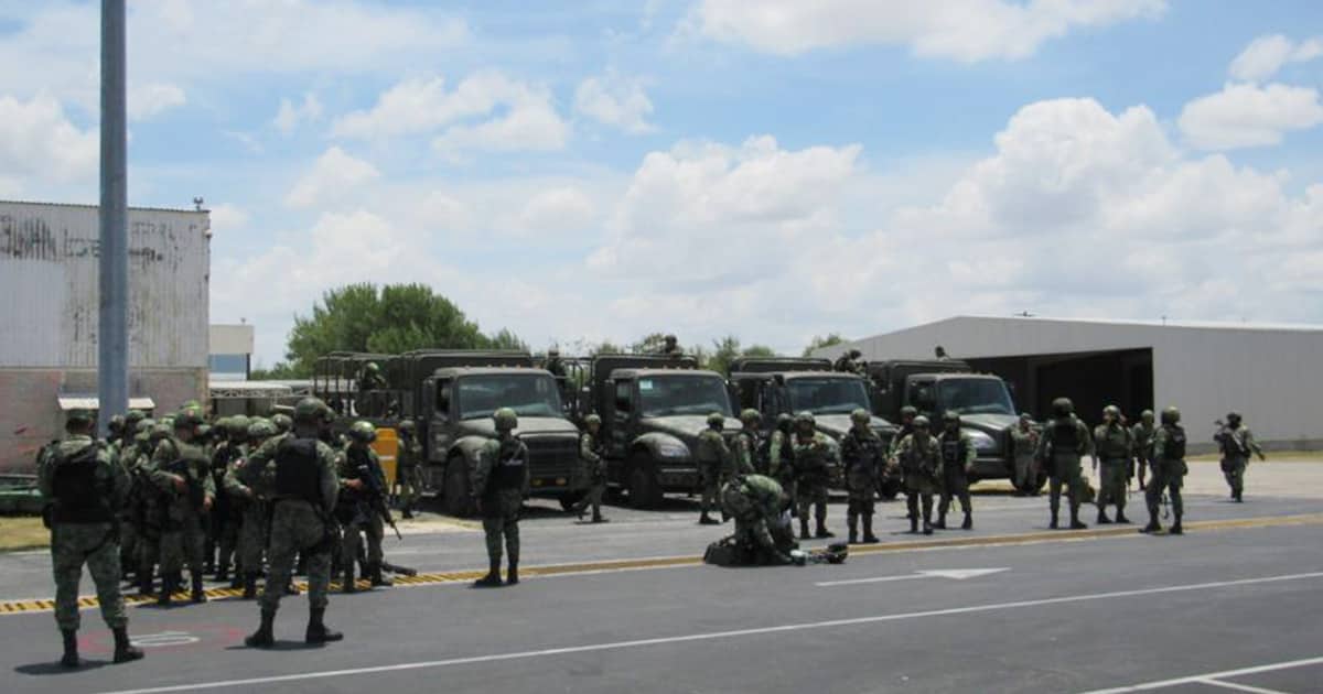 Para Reforzar Seguridad En Tamaulipas Llegan Militares