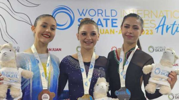 Medalla de plata para México en la Serie Final Internacional de Patinaje Artístico sobre ruedas