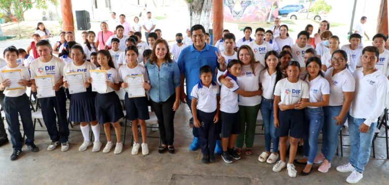 Apoya DIF Solidaridad la educación de infantes y adolescentes en vulnerabilidad