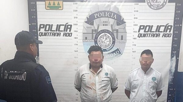 Policías de Solidaridad detienen a dos personas por ataque con arma de fuego