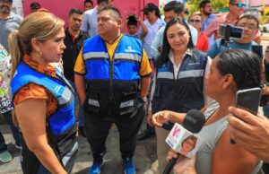 Trabaja gobierno en el desazolve de pozos en Solidaridad