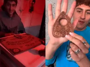 Tiktoker desafía ouija y vive experiencia paranormal