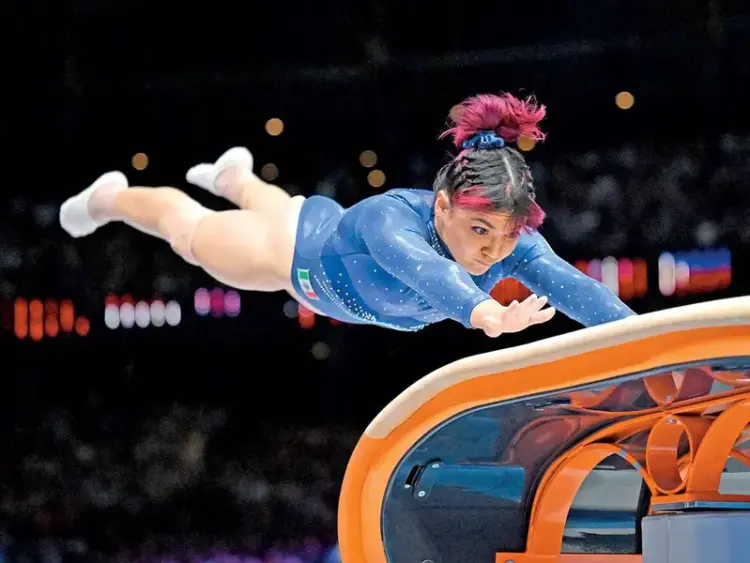 La gimnasta Alexa Moreno logra medalla de bronce en Copa del Mundo