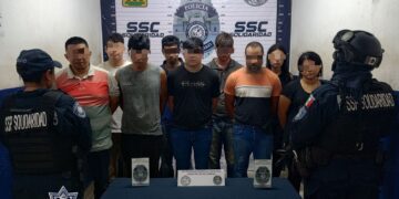 Policía de Solidaridad detiene a 8 extranjeros que intentaban huir