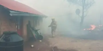 Incendio en Sierra Tarahumara provoca evacuación de población