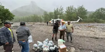 Llega ayuda humanitaria a Nuevo León tras paso de tormenta tropical "Alberto"