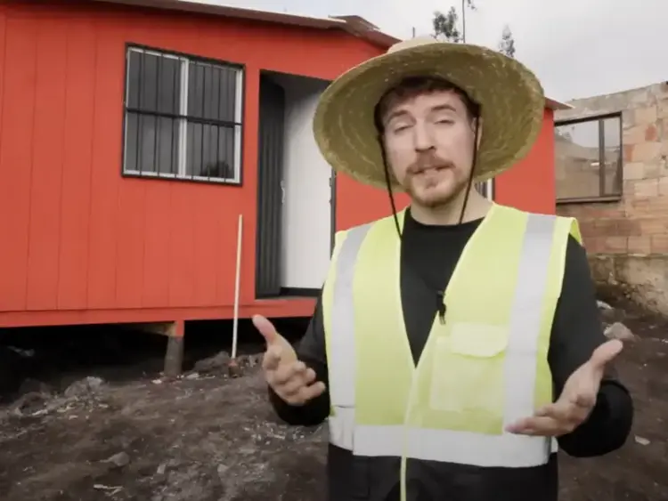 Youtuber MrBeast regala 100 casas en varios países, incluyendo México