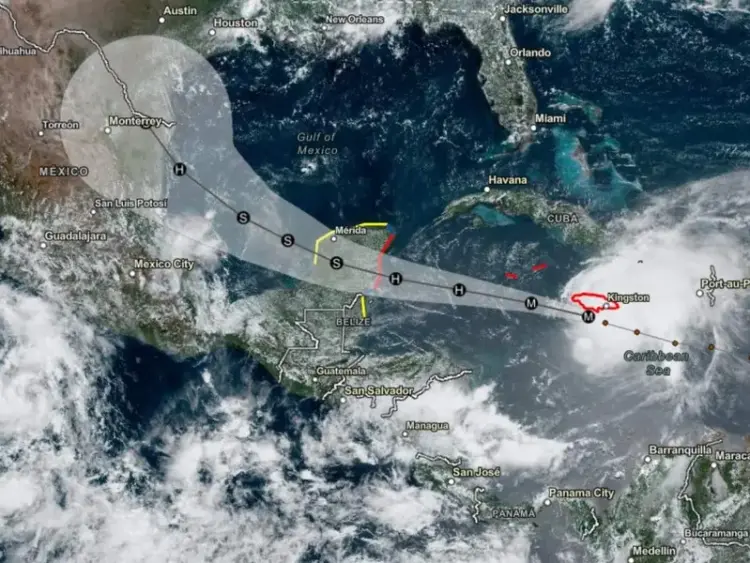 Huracán 'Beryl' llegará a Quintana Roo como categoría 2