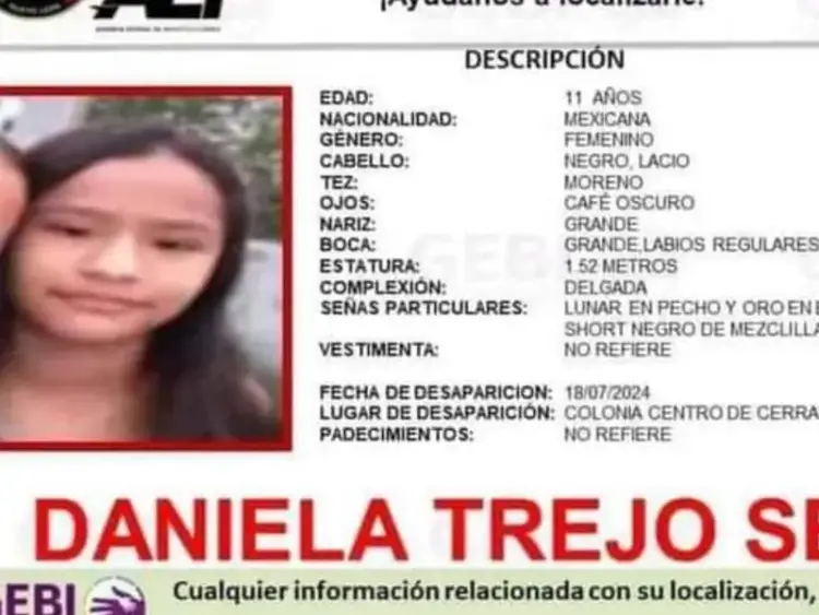 Encuentran el cuerpo de Daniela Trejo, quien desapareció en Nuevo León