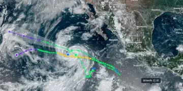 Emilia, la tormenta tropical se aleja de aguas mexicanas