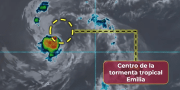 Tormenta 'Emilia' se desvanece en el Pacífico