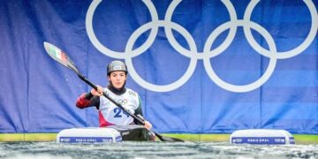 Participación en París 2024 de Sofía Reinoso en el Kayak Cross