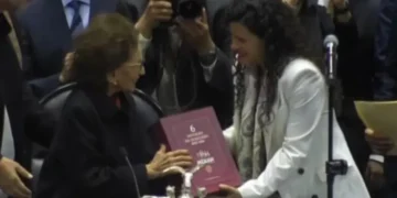 Luisa María Alcalde entrega al Congreso el Sexto Informe de gobierno de AMLO