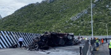 La autopista Monterrey-Saltillo fue reabierta tras fatal accidente