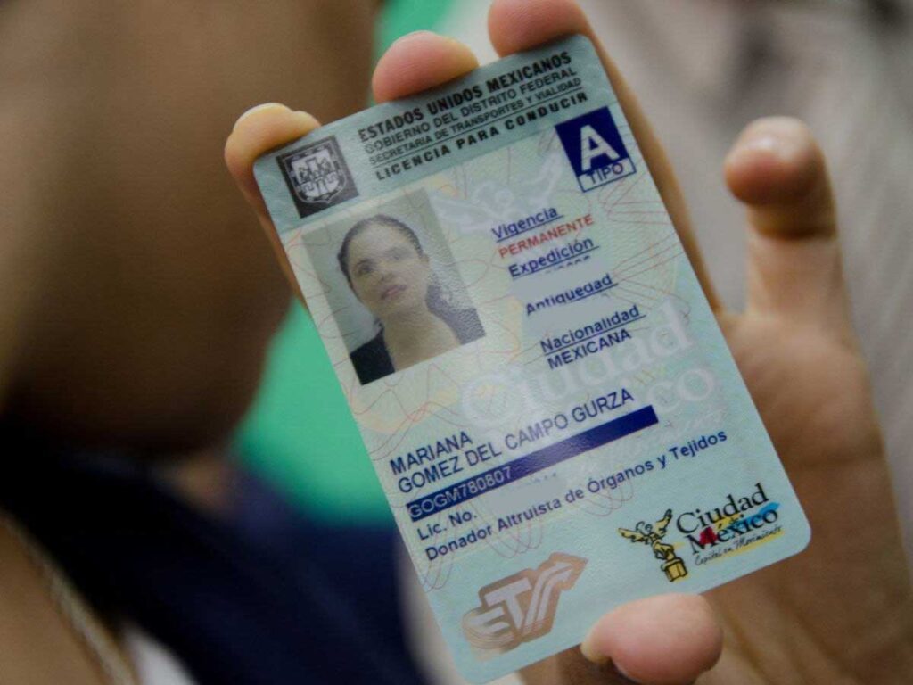 Licencia de conducir permanente, entrará en vigor en la CDMX