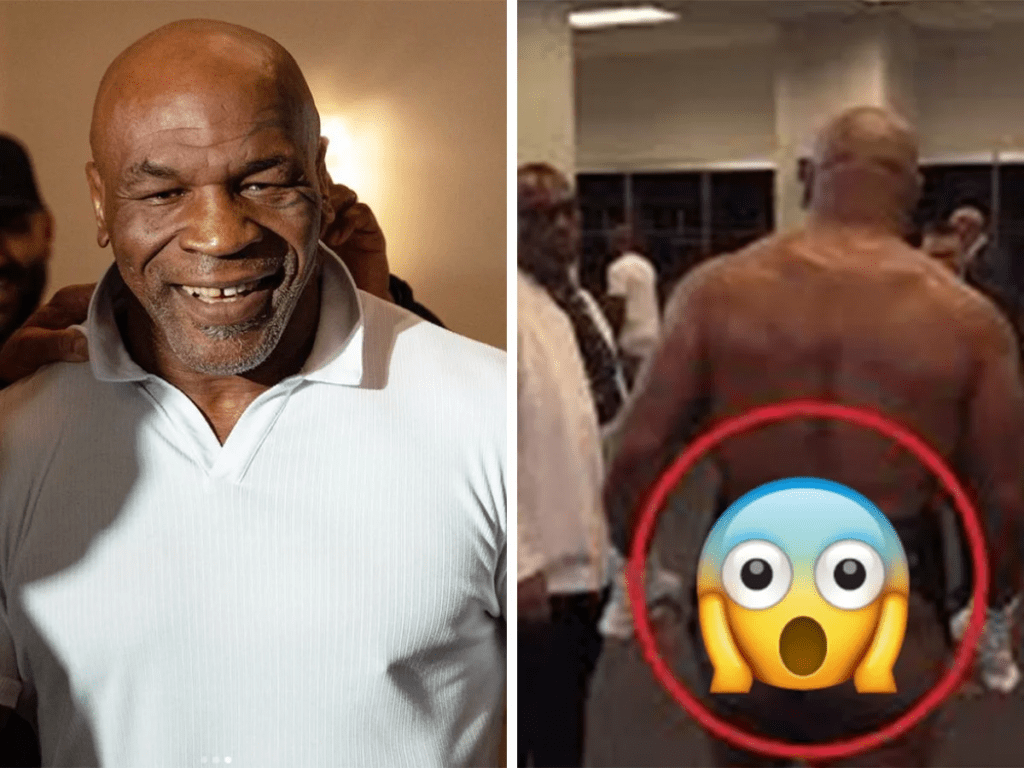 Mike Tyson muestra sus glúteos y se vuelve viral