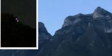 Misteriosas luces vuelven a aparecer en el Cerro de las Mitras, Monterrey