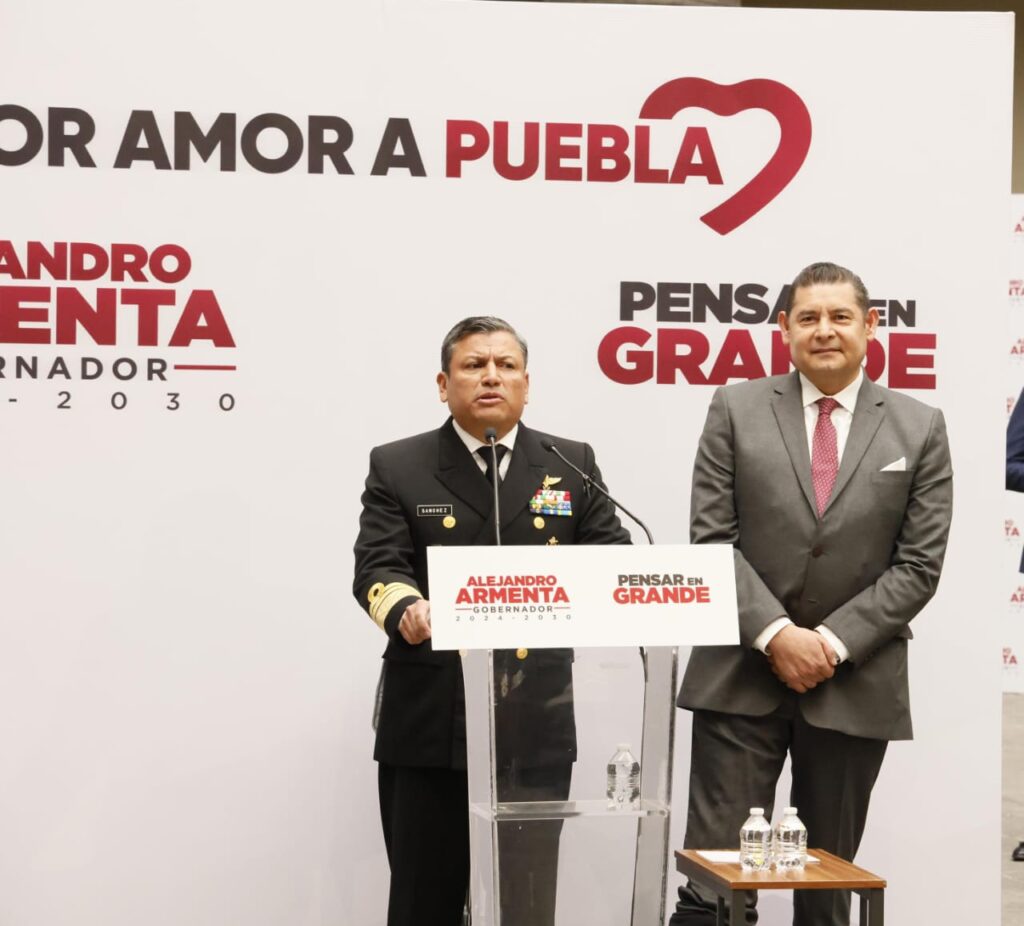 Con respaldo presidencial y mando de primer nivel, Puebla aplica estrategia integral de seguridad: Alejandro Armenta