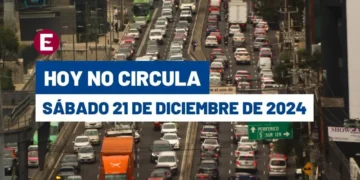 ¡Atención, evita multas! Hoy No Circula en CDMX y Edomex – 21 de diciembre