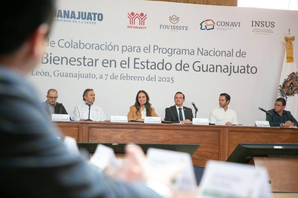 Firman Convenio de Colaboración para el Programa Nacional de Vivienda para el Bienestar en el Estado de Guanajuato