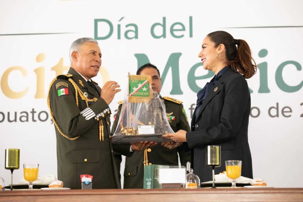 Reconoce Gobernadora heroísmo del Ejército Mexicano